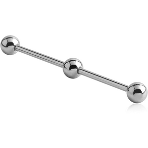 SURGICAL STEEL INDUSTRIAL BARBELL