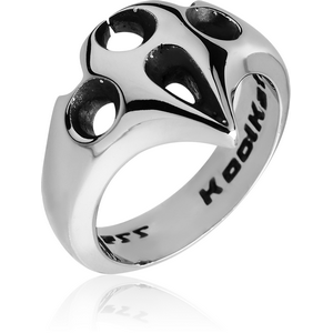 SURGICAL STEEL KOOL KATANA RING