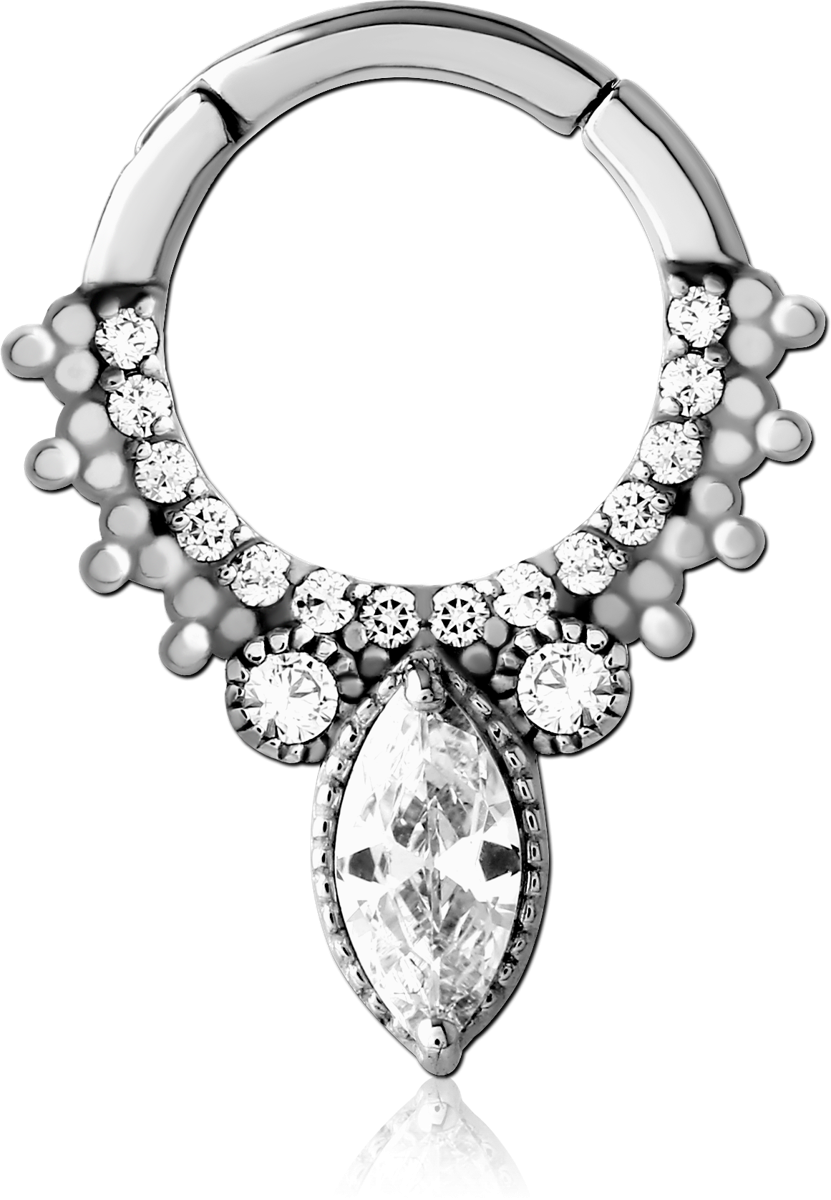 SURGICAL STEEL JEWELLED MULTI PURPOSE CLICKER