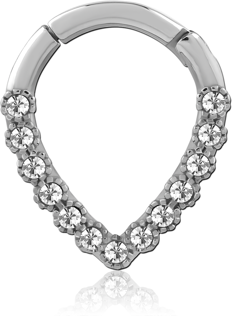 SURGICAL STEEL JEWELLED MULTI PURPOSE CLICKER