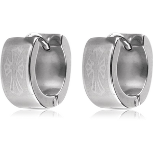 STAINLESS STEEL HUGGIES PAIR