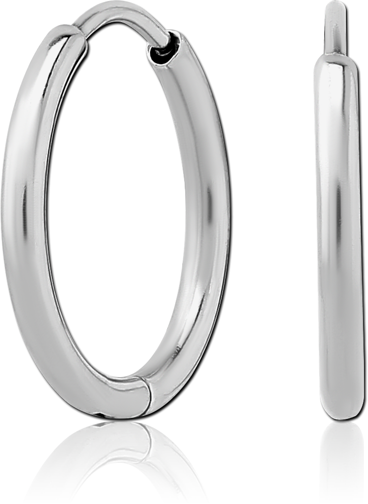 SURGICAL STEEL HUGGIES PAIR