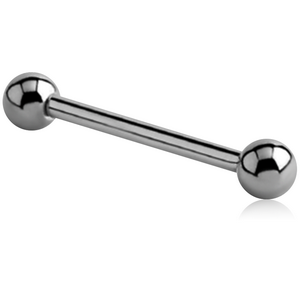 TITANIUM INTERNALLY THREADED BARBELL