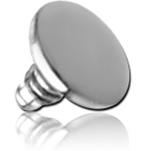 18K WITH GOLD DISC FOR 1.6MM INTERNALLY THREADED PINS