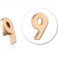 14K GOLD FOR 1.2MM INTERNALLY THREADED PINS PIERCING