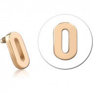 14K GOLD FOR 1.2MM INTERNALLY THREADED PINS PIERCING