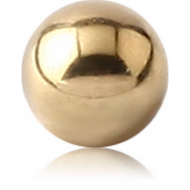 14K GOLD MICRO HOLLOW BALL PIERCING