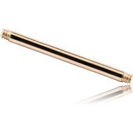 14K GOLD MICRO BARBELL PIN PIERCING