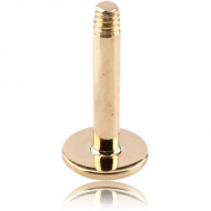 18K GOLD LABRET PIN