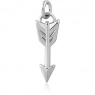 RHODIUM PLATED BRASS CHARM