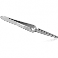 LOCKING BEAD HOLDING TWEEZERS PIERCING