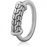 SURGICAL STEEL SEAMLESS RING PIERCING