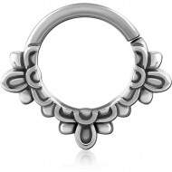 SURGICAL STEEL SEAMLESS RING PIERCING