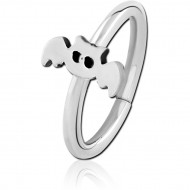 SURGICAL STEEL SEAMLESS RING