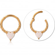 STERLING SILVER 925 GOLD PLATED 18K JEWELED MULTI PURPOSE CLICKER