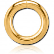 GOLD PVD COATED SURGICAL STEEL O RING