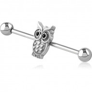 SURGICAL STEEL INDUSTRIAL BARBELL PIERCING