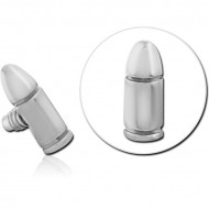SURGICAL STEEL MICRO ATTACHMENT FOR 1.2MM INTERNALLY THREADED PINS PIERCING