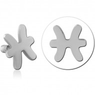 SURGICAL STEEL MICRO ATTACHMENT FOR 1.2MM INTERNALLY THREADED PINS PIERCING