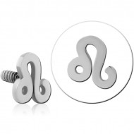 SURGICAL STEEL MICRO ATTACHMENT FOR 1.2MM INTERNALLY THREADED PINS PIERCING