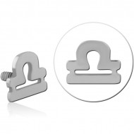 SURGICAL STEEL MICRO ATTACHMENT FOR 1.2MM INTERNALLY THREADED PINS PIERCING
