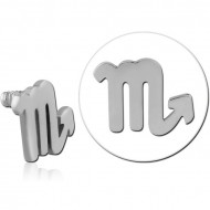 SURGICAL STEEL MICRO ATTACHMENT FOR 1.2MM INTERNALLY THREADED PINS PIERCING