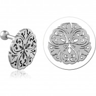 SURGICAL STEEL TRAGUS MICRO BARBELL