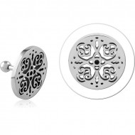 SURGICAL STEEL TRAGUS MICRO BARBELL