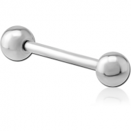 SURGICAL STEEL THREADLESS BARBELL PIERCING