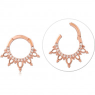 ROSE GOLD PVD COATED SURGICAL STEEL MULTI PURPOSE CLICKER
