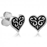 SURGICAL STEEL EAR STUDS PAIR