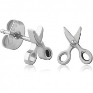 SURGICAL STEEL EAR STUDS PAIR