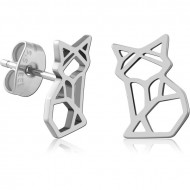 SURGICAL STEEL EAR STUDS PAIR