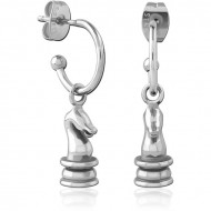 SURGICAL STEEL EAR STUDS PAIR