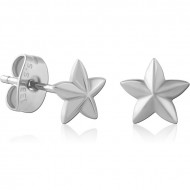 SURGICAL STEEL EAR STUDS PAIR