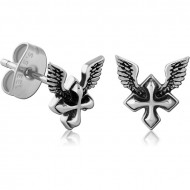 SURGICAL STEEL EAR STUDS PAIR