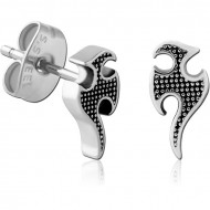 SURGICAL STEEL EAR STUDS PAIR