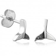 SURGICAL STEEL EAR STUDS PAIR