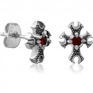 SURGICAL STEEL EAR STUDS PAIR