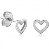 SURGICAL STEEL EAR STUDS PAIR