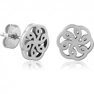 SURGICAL STEEL EAR STUDS PAIR