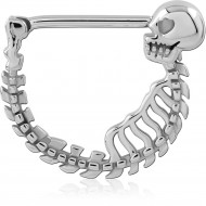 SURGICAL STEEL NIPPLE CLICKER