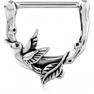 SURGICAL STEEL NIPPLE CLICKER