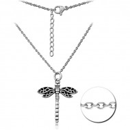 SURGICAL STEEL NECKLACE WITH PENDANT