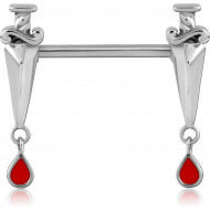 SURGICAL STEEL NIPPLE BAR