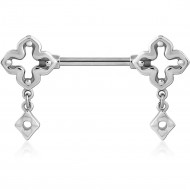 SURGICAL STEEL NIPPLE BAR