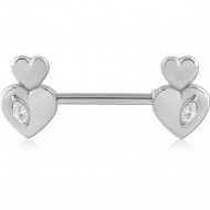 SURGICAL STEEL NIPPLE BAR