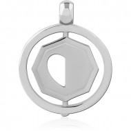 SURGICAL STEEL PENDANT
