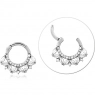 SURGICAL STEEL JEWELED MULTI PURPOSE CLICKER