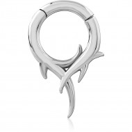 SURGICAL STEEL HINGED SEGMENT CLICKER